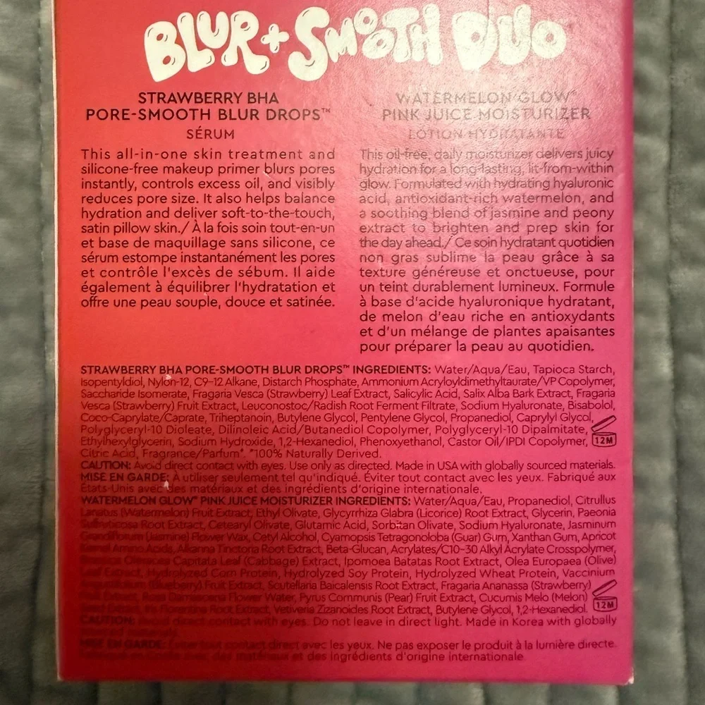 Glow Recipe Blur + Smooth Duo